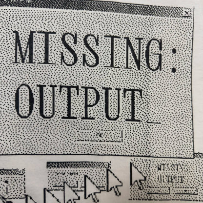 Output Pop-ups Tee