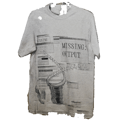 Output Pop-ups Tee